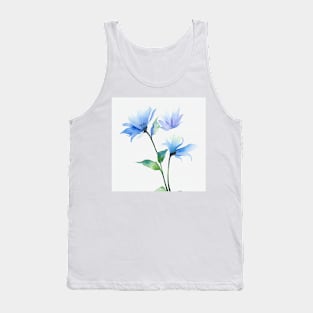 Watercolor Flowers - The Stream Tank Top